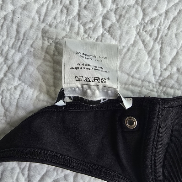 Christian Dior Strapless Front Buckle Bikini Top CD Clasp - Picture 11 of 14